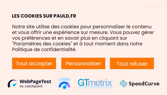 Contourner les bannières de consentement aux cookies dans Lighthouse et WebPageTest