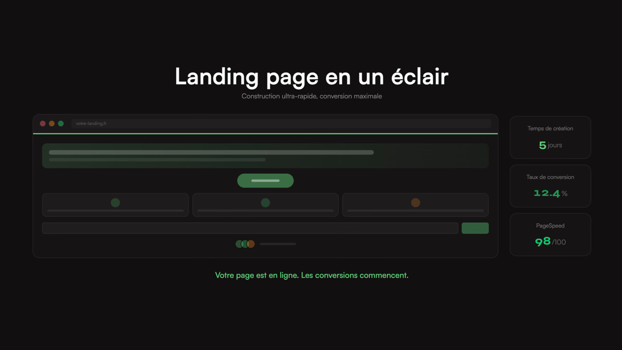 전환에 최적화된 초고속 랜딩 페이지 구축